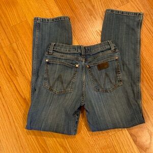 Boys Wrangler Retro Relaxed Boot fit jeans size 16 slim